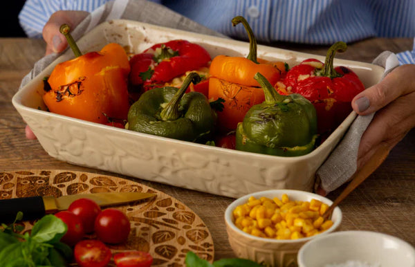 Vegetarian Stuffed Capsicum