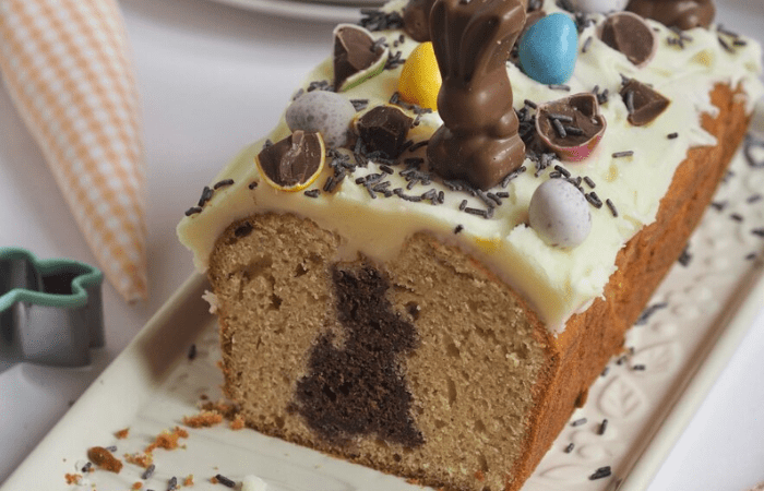 Hidden Bunny Loaf Cake