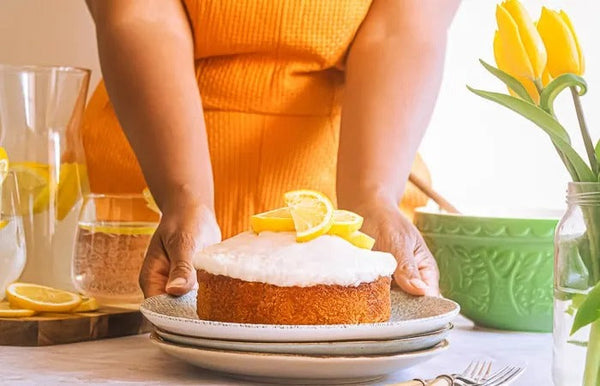 Vegan Lemon Sponge Cake