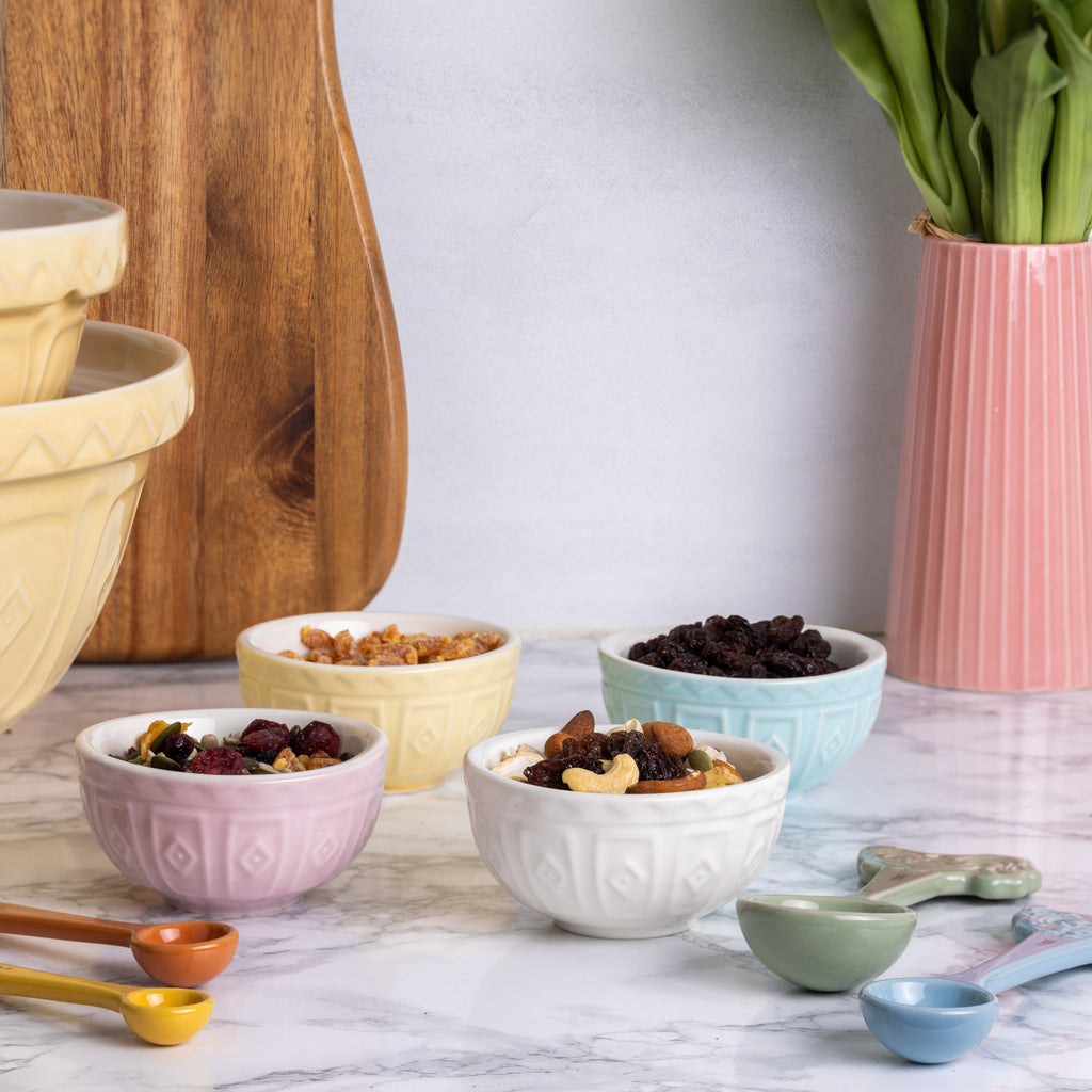Pastel Set of 4 Prep Bowls - 175ml / 10cm