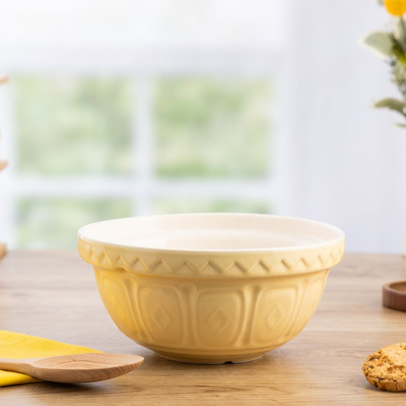 Butter Yellow Mixing Bowl - 4 Litre / 29cm