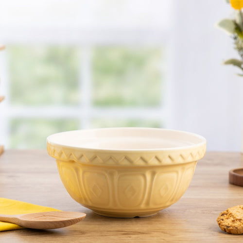 Butter Yellow Mixing Bowl - 4 Litre / 29cm