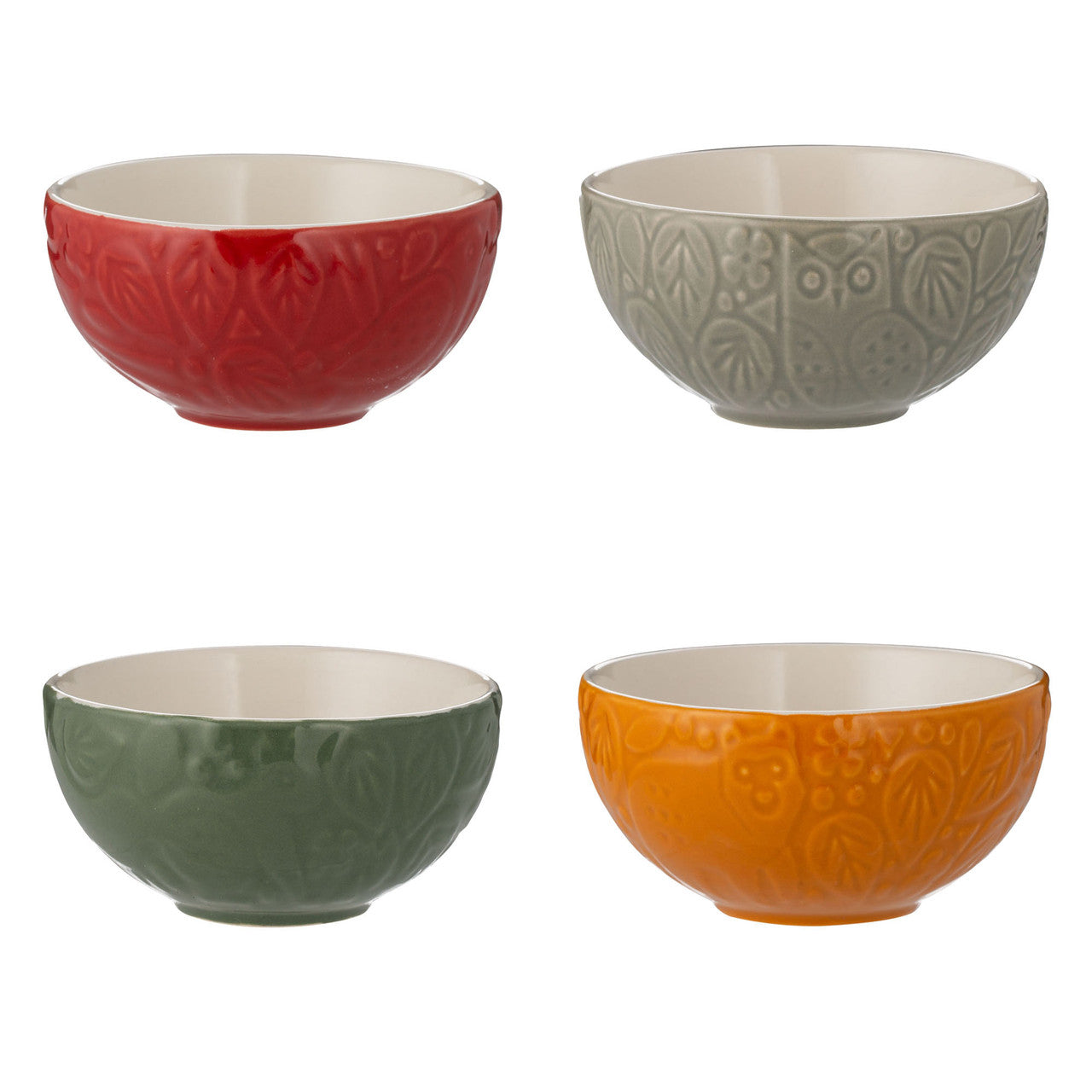 In The Forest Set of 4 Prep Bowls, 10 x 5cm / 175ml