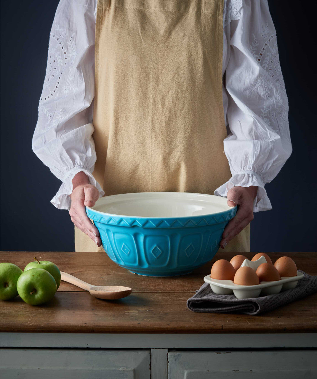 Turquoise Colour Mixing Bowl, 29cm/4 Litre