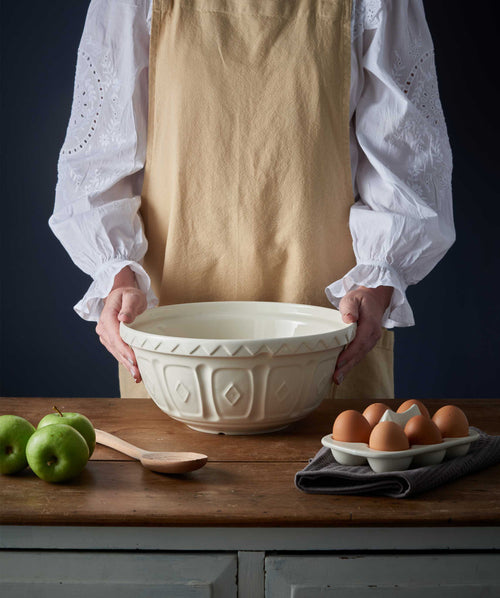 Cream Colour Mixing Bowl, 29cm/4 Litre