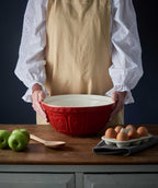 Red Colour Mixing Bowl, 29cm/4 Litre