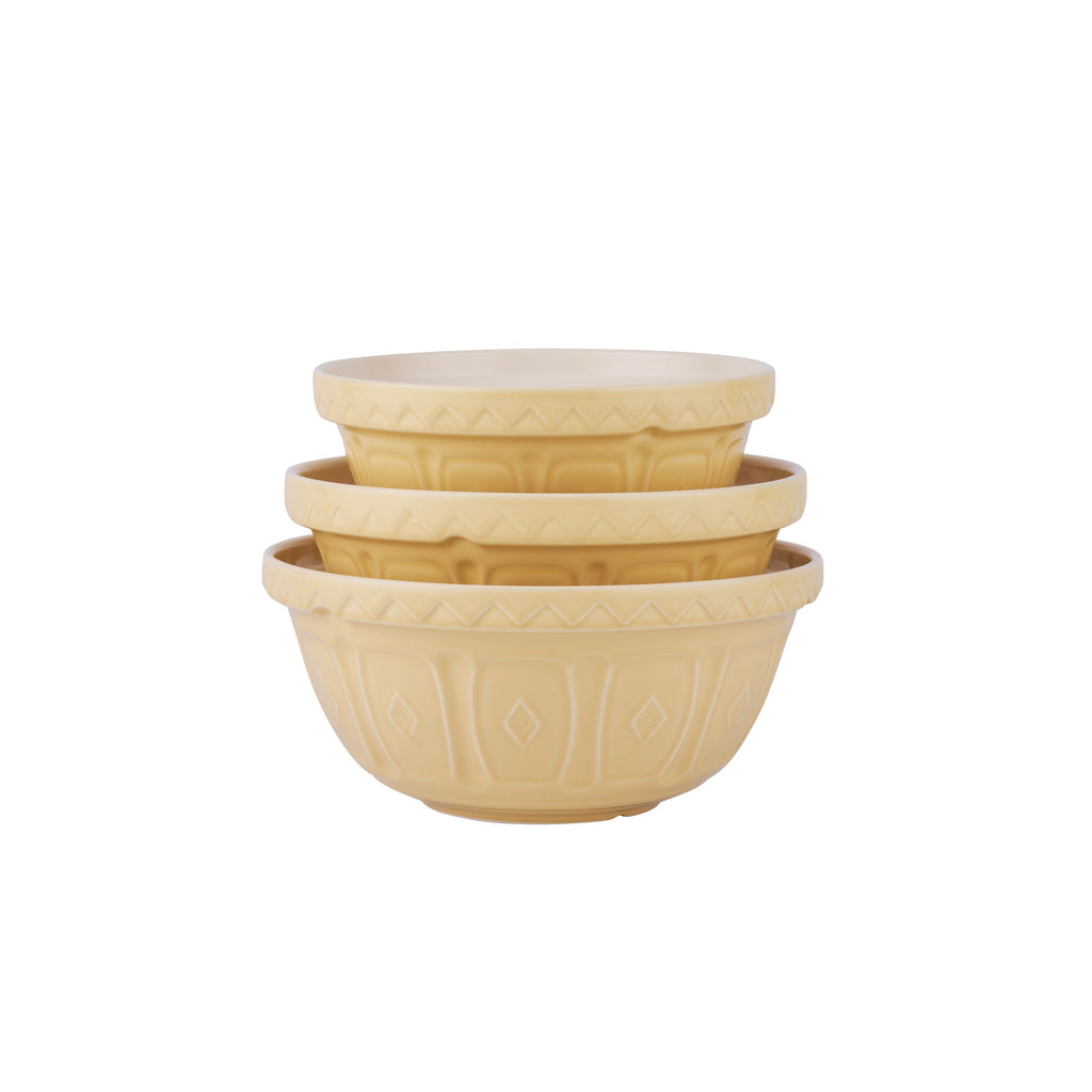 Butter Yellow Mixing Bowl - 2 Litre / 24cm