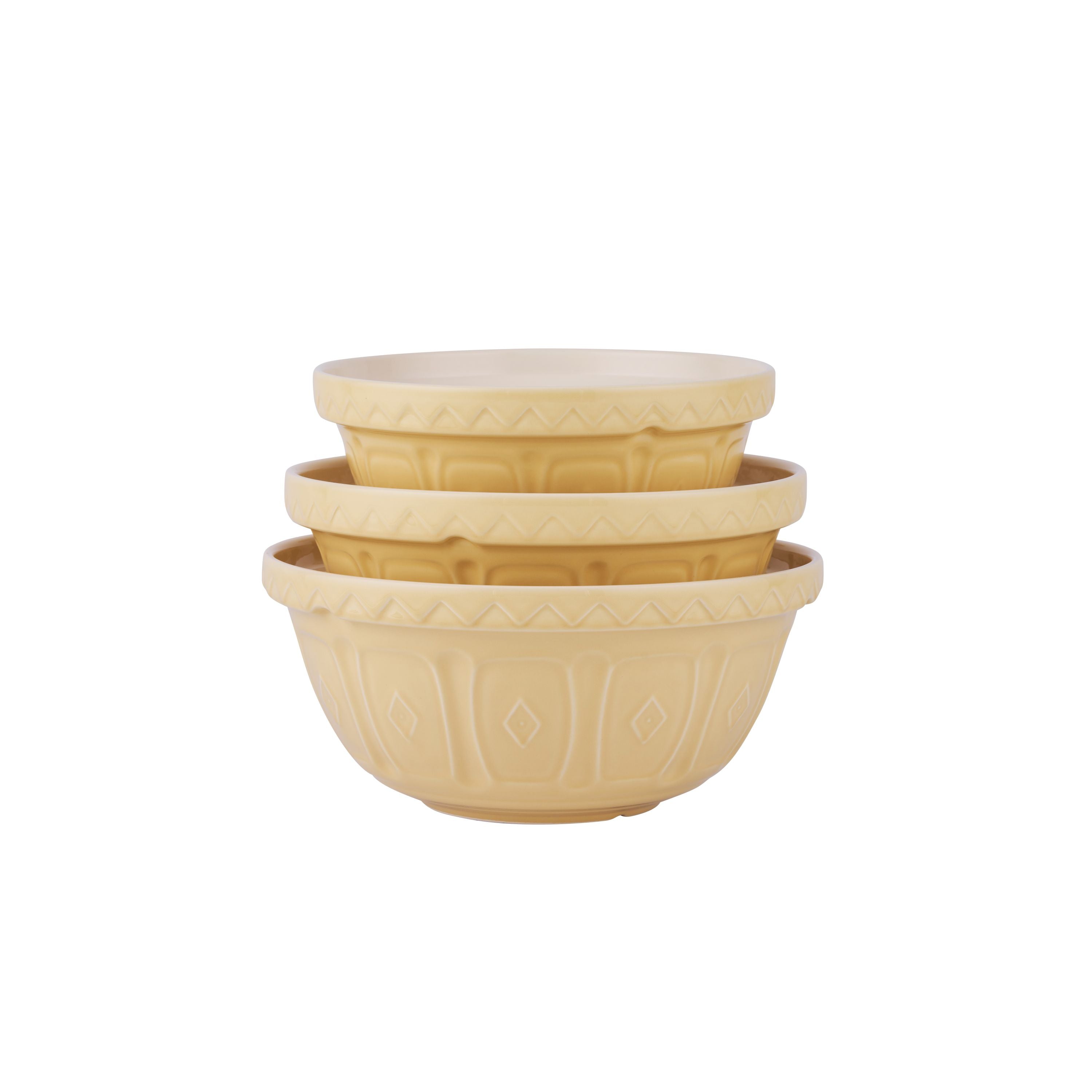Butter Yellow Mixing Bowl - 2 Litre / 24cm