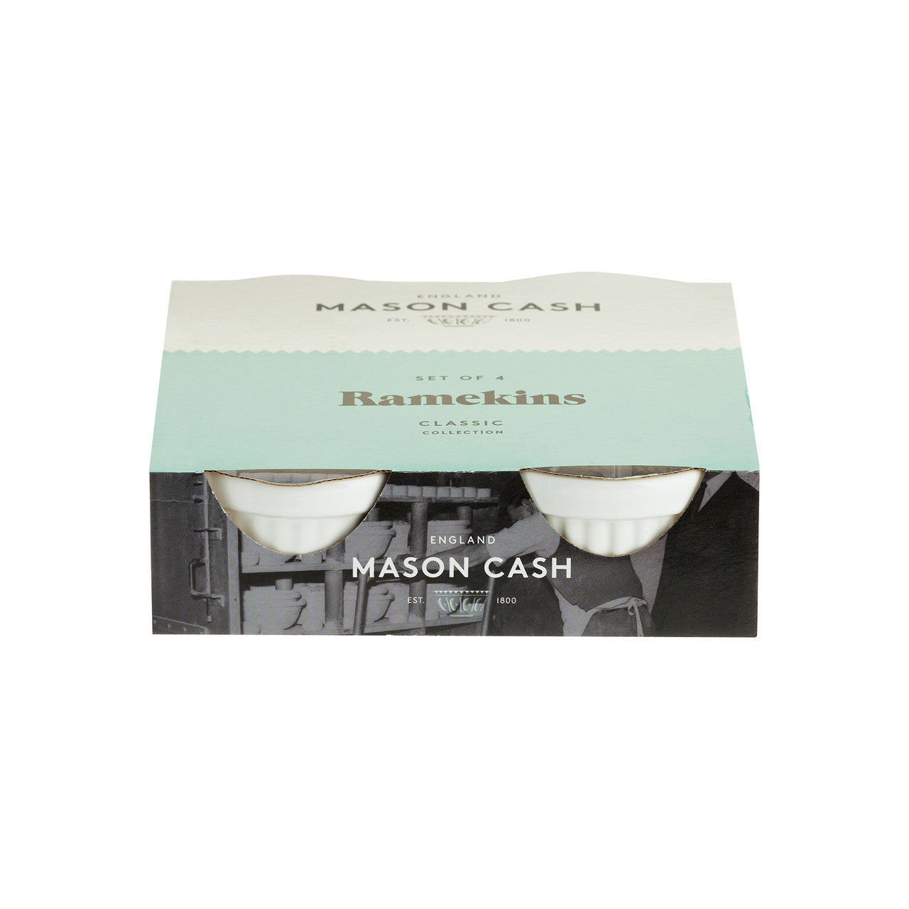 Classic Collection Ramekins (Set of 4), 9 x 9 x 5cm