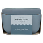 Classic Collection Grey Set of 4 Mugs, 400ml