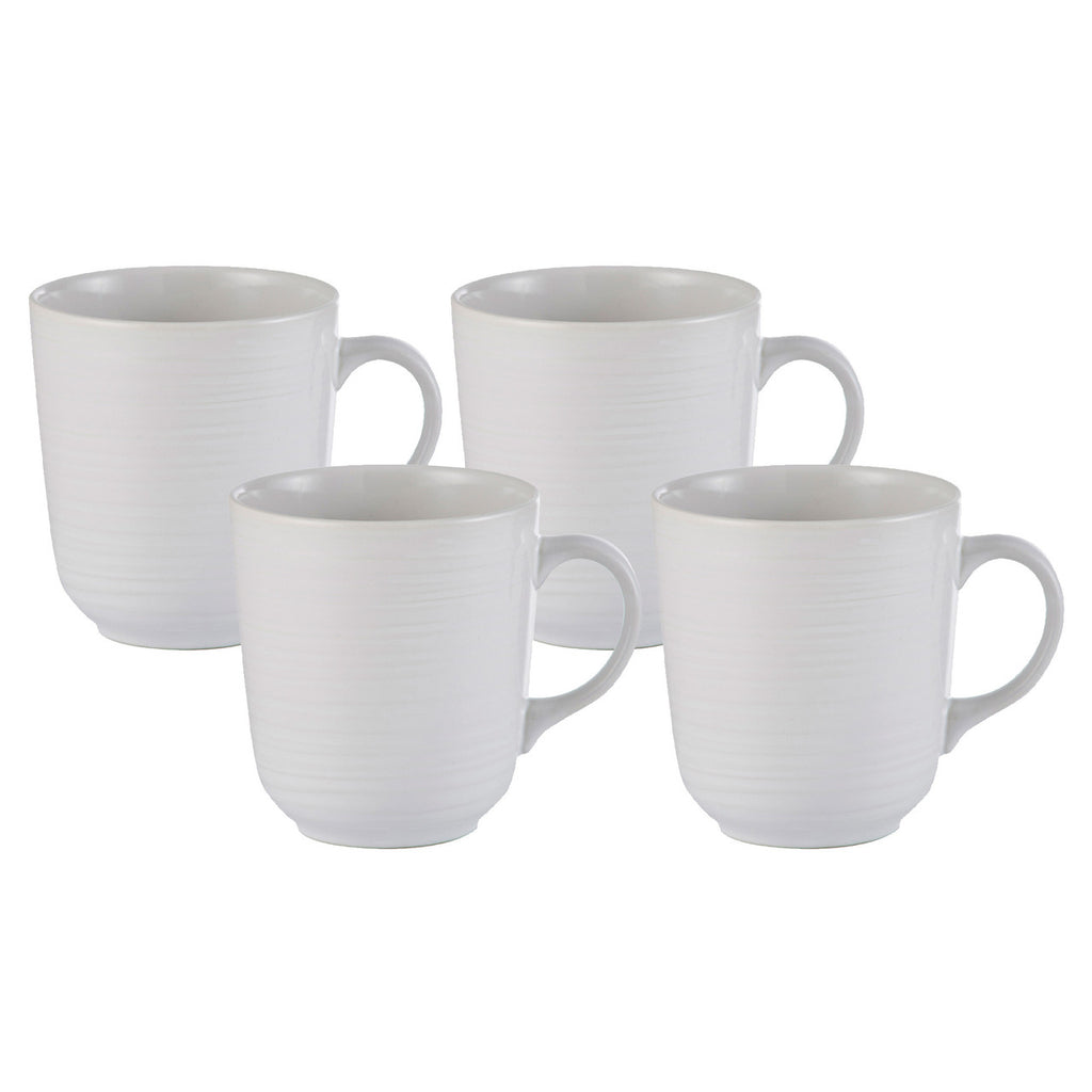 William Mason White Set of 4 Mugs
