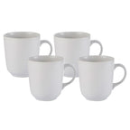 William Mason White Set of 4 Mugs