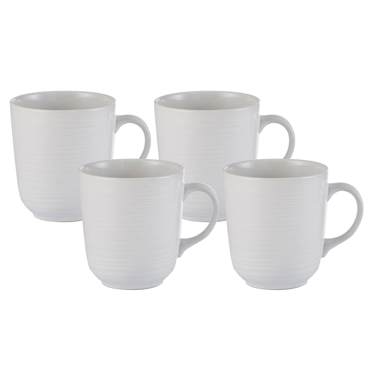 William Mason White Set of 4 Mugs