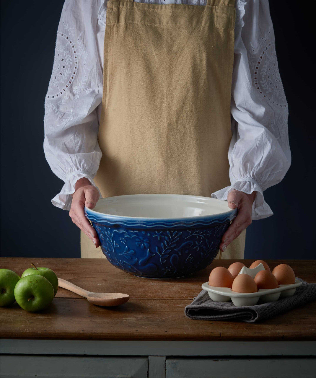 Nautical Navy Boat Mixing Bowl, 29cm/4 Litre