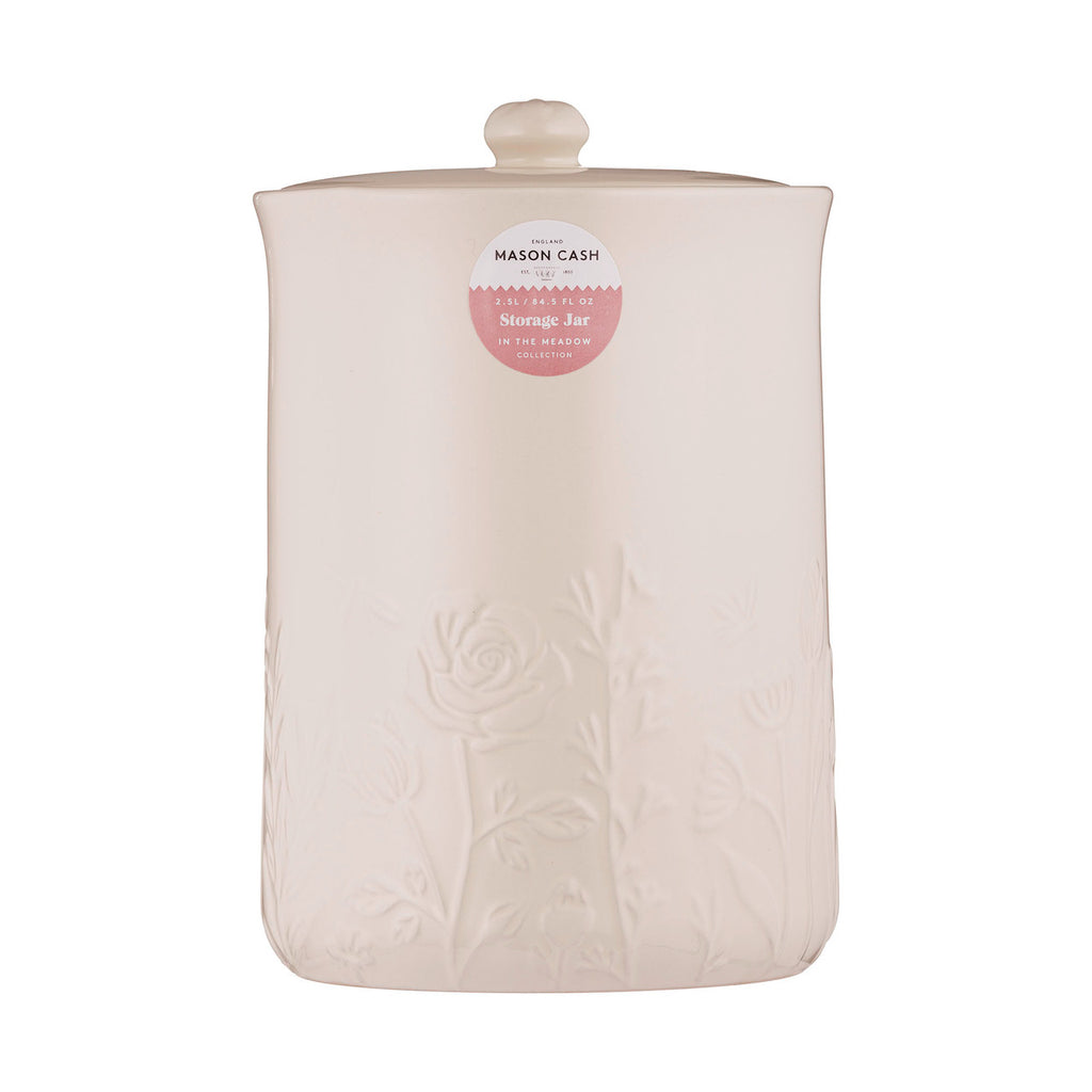 In The Meadow Cream Storage Jar
