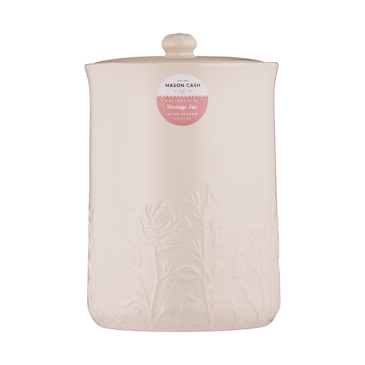In The Meadow Cream Storage Jar