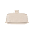 In The Meadow Cream Butter Dish, 9 x 15.6 x 10.6cm