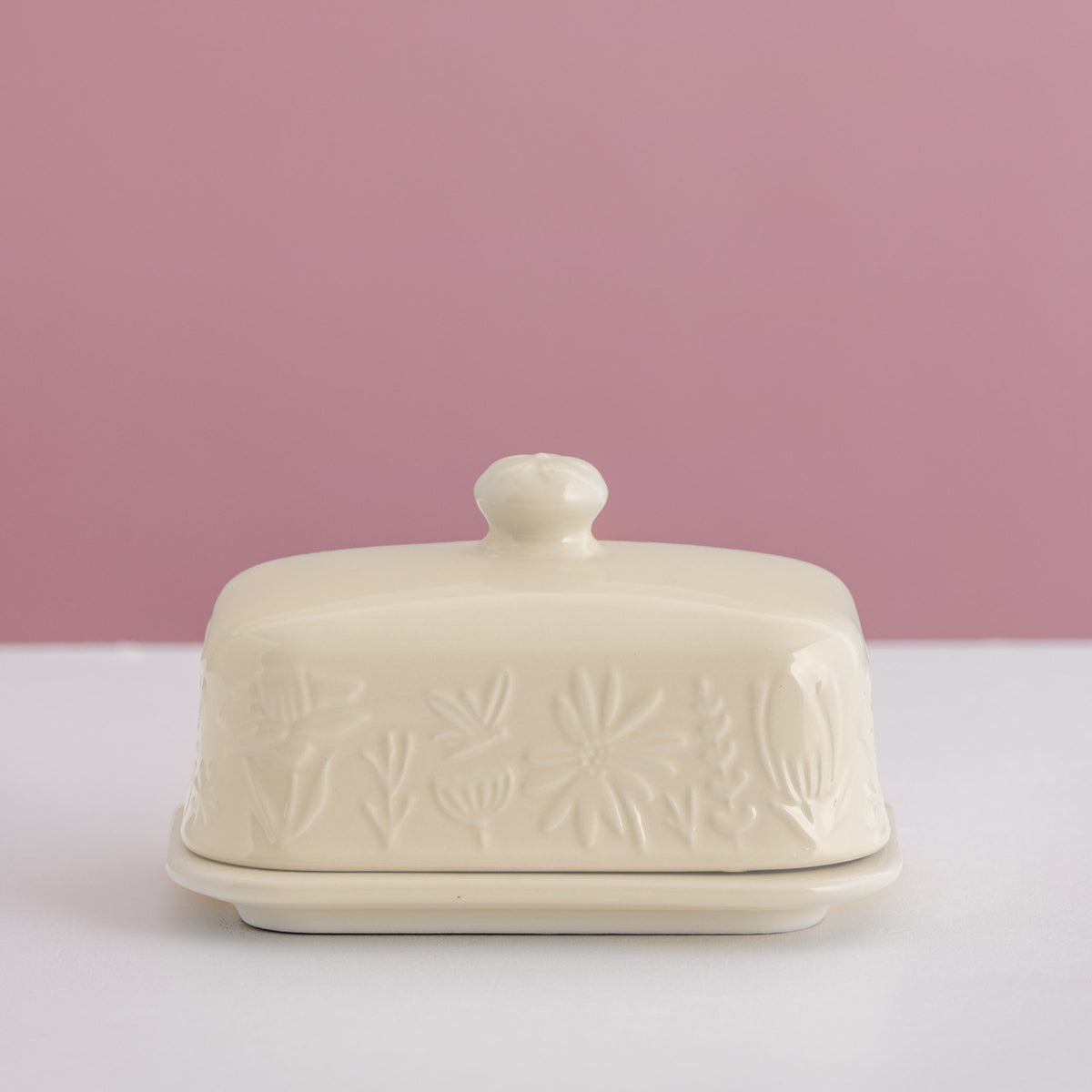 Mason Cash Bol à Pâte In The Meadow Crème 1,9 L - Motif Floral Élégant Et Robuste