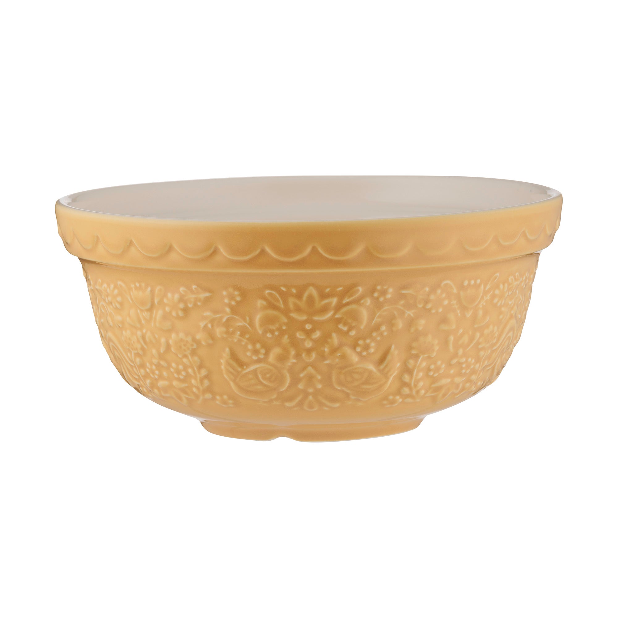 Home To Roost Yellow Hen Mixing Bowl - 1.1 Litre / 21cm