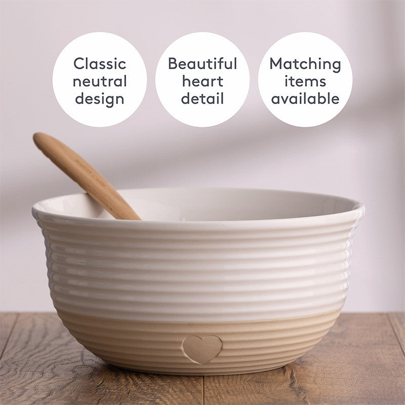 Rustic Charm Mixing Bowl, 26 x 12cm / 3.5 Litre -