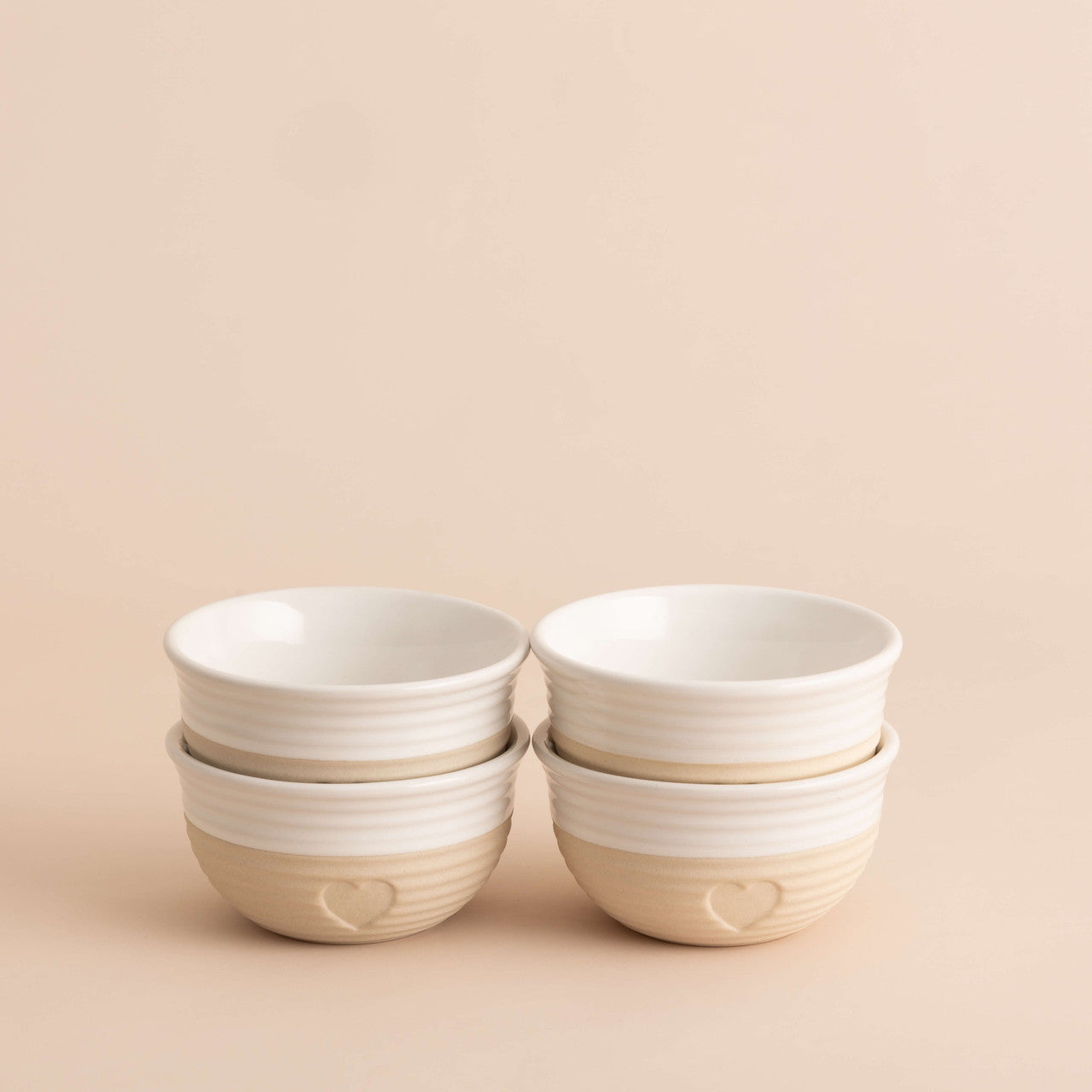 Rustic Charm Set of 4 Mini Bowls, 9.5 x 5cm / 150cm
