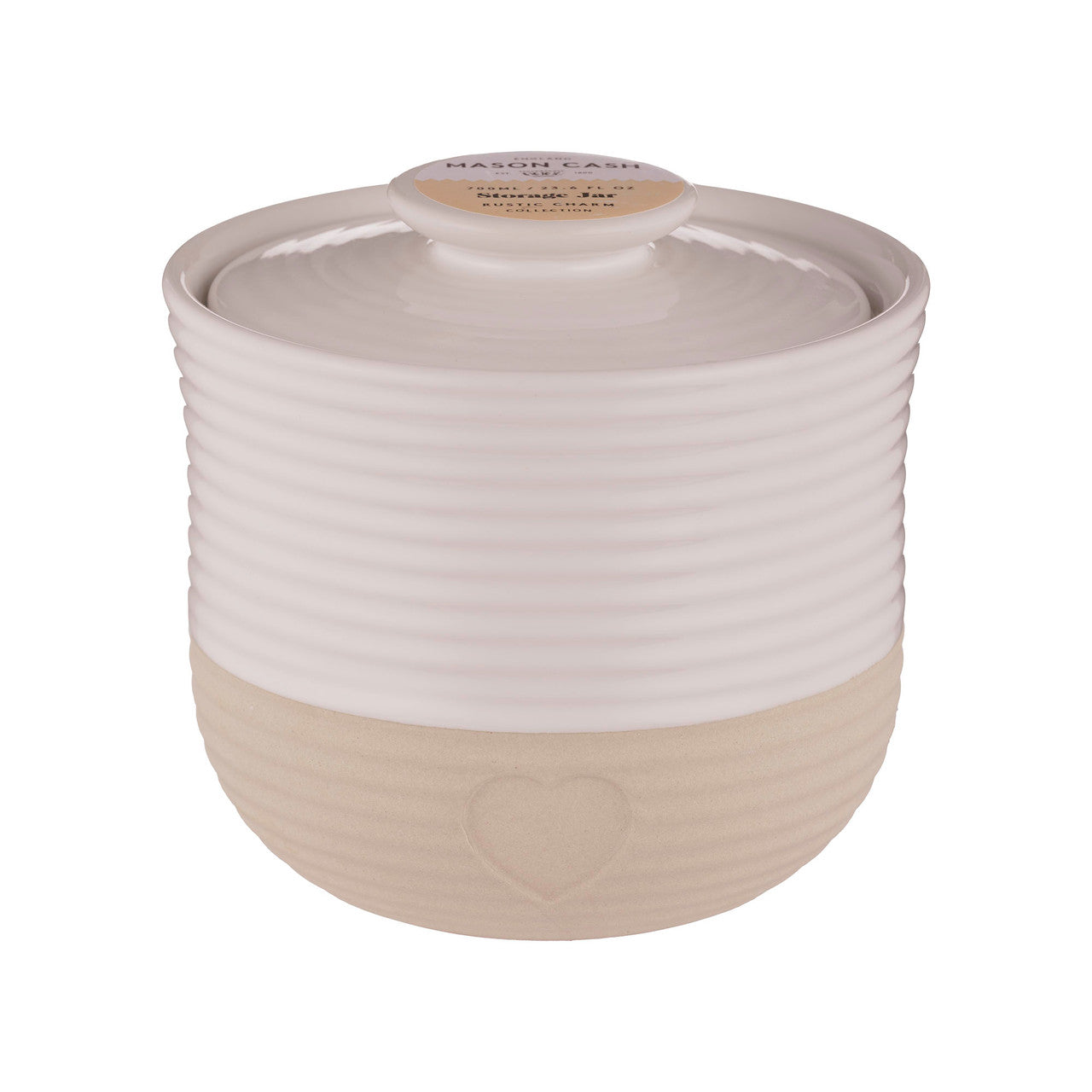 Rustic Charm Storage Jar, 12 x 12.7cm / 700ml