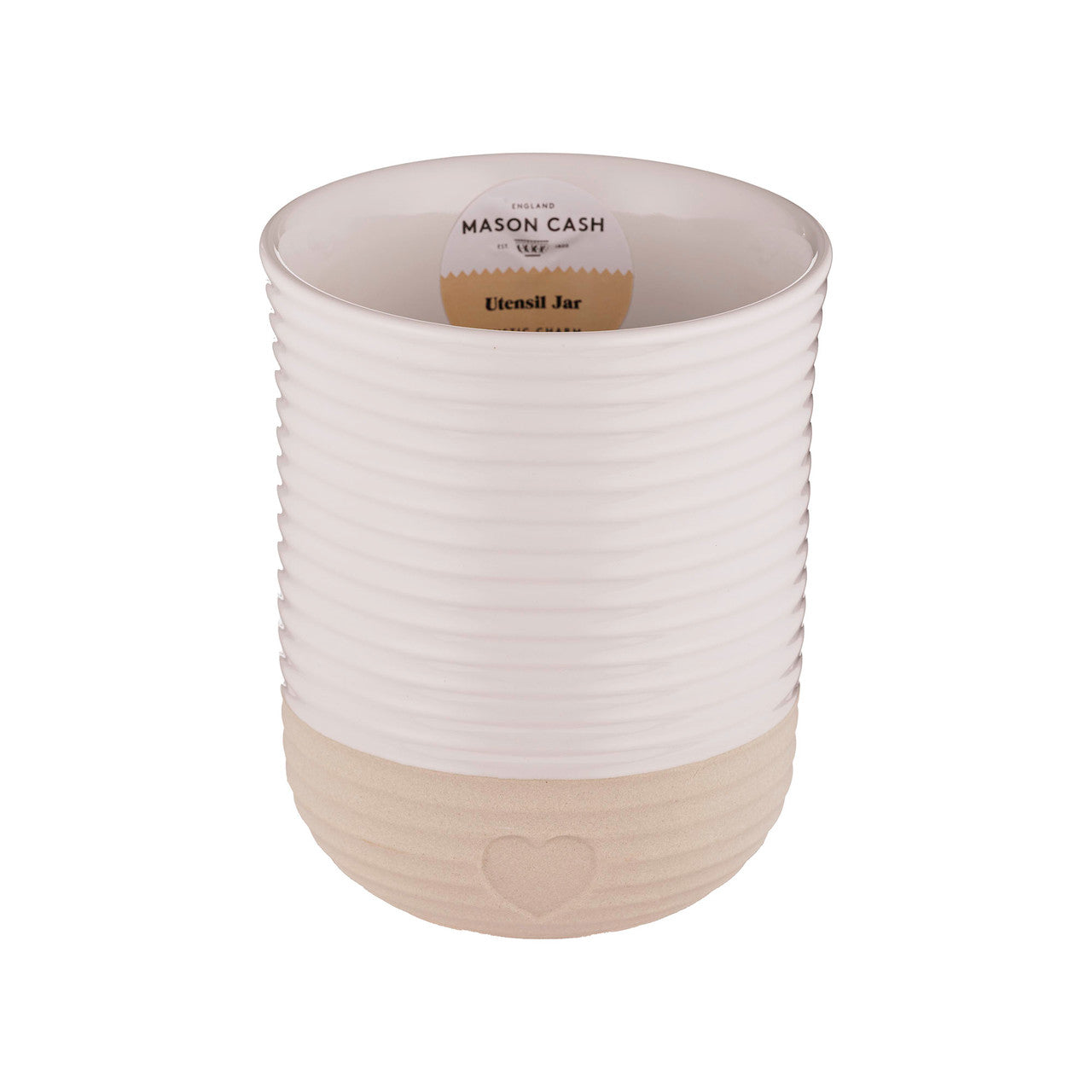 Rustic Charm Utensil Pot, 15 x 12.5cm