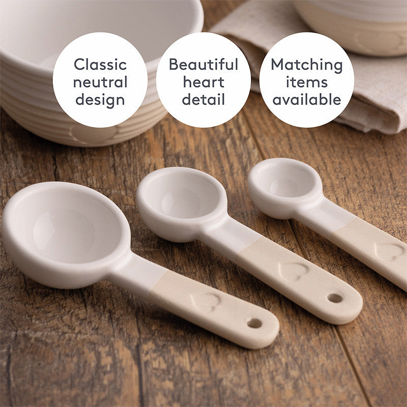 Rustic Charm Set of 3 Measuring Spoons