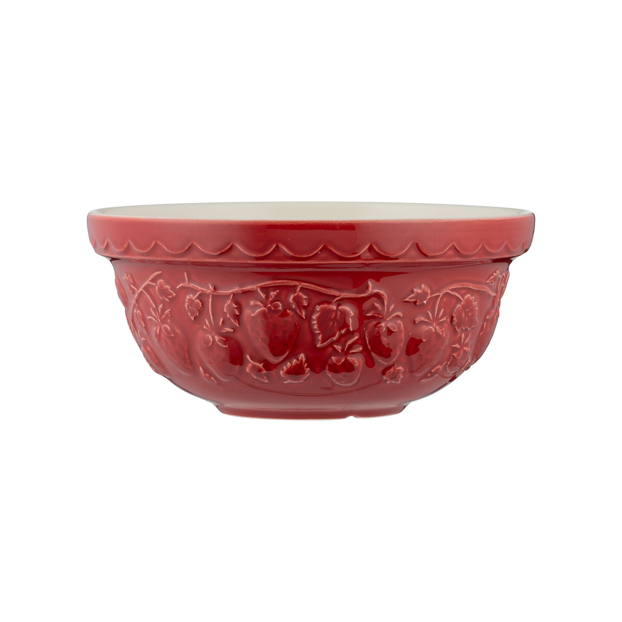 Fruits Strawberry Red Mixing Bowl - 1.1 Litre / 21cm