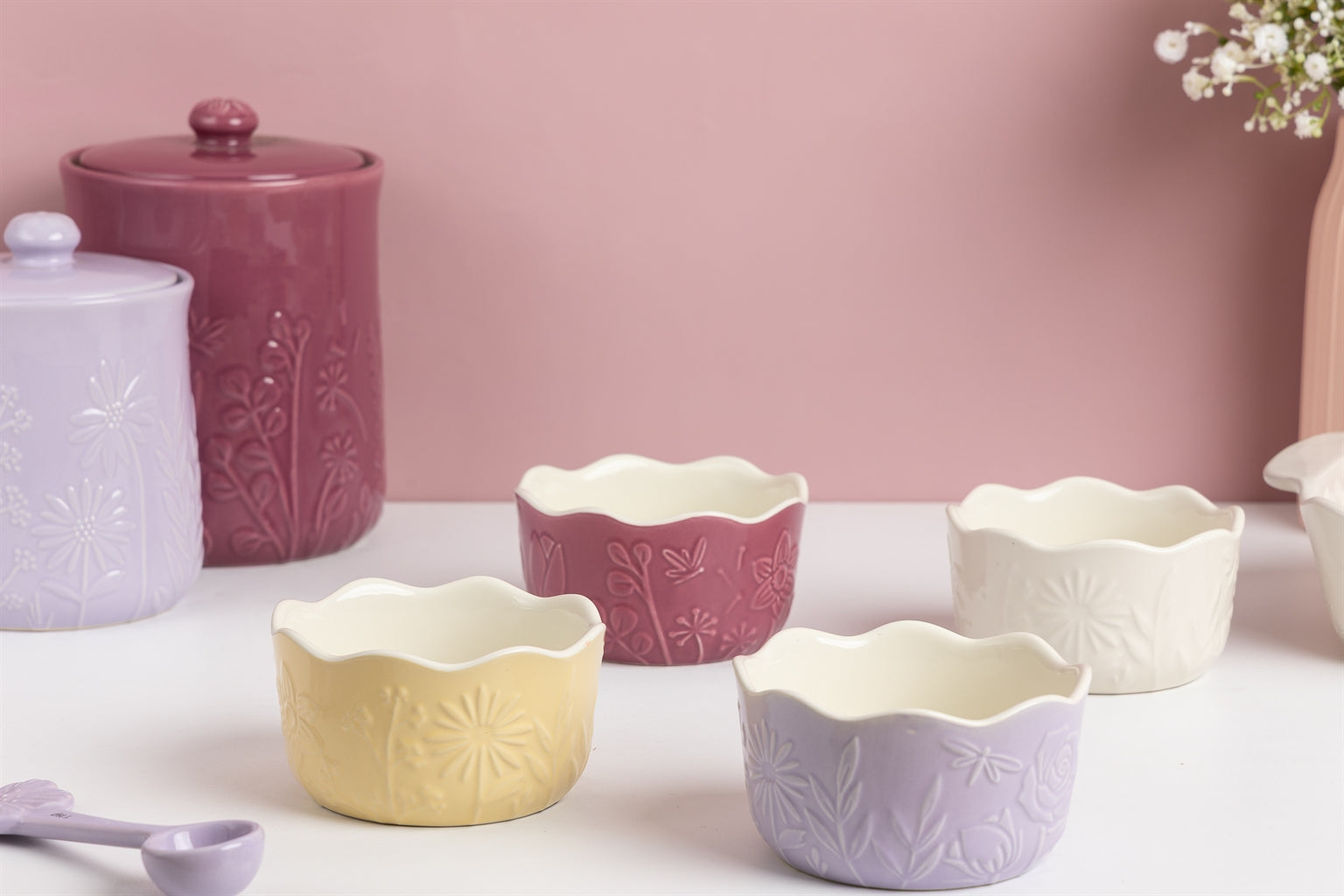 In The Meadow Set of 4 Ramekins - 260ml / 10.5cm