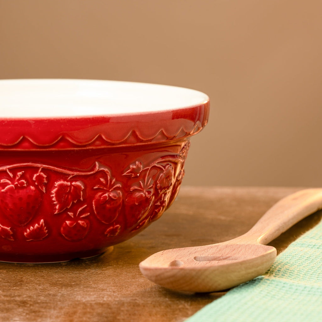 Fruits Strawberry Red Mixing Bowl - 1.1 Litre / 21cm