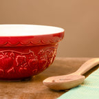 Fruits Strawberry Red Mixing Bowl - 1.1 Litre / 21cm