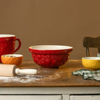 Fruits Strawberry Red Mixing Bowl - 1.1 Litre / 21cm