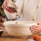 Deck The Halls Cream Mixing Bowl - 2.7 Litre / 26cm